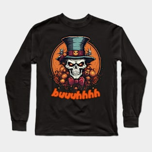 Buuhhhh-Halloween Haunt Long Sleeve T-Shirt